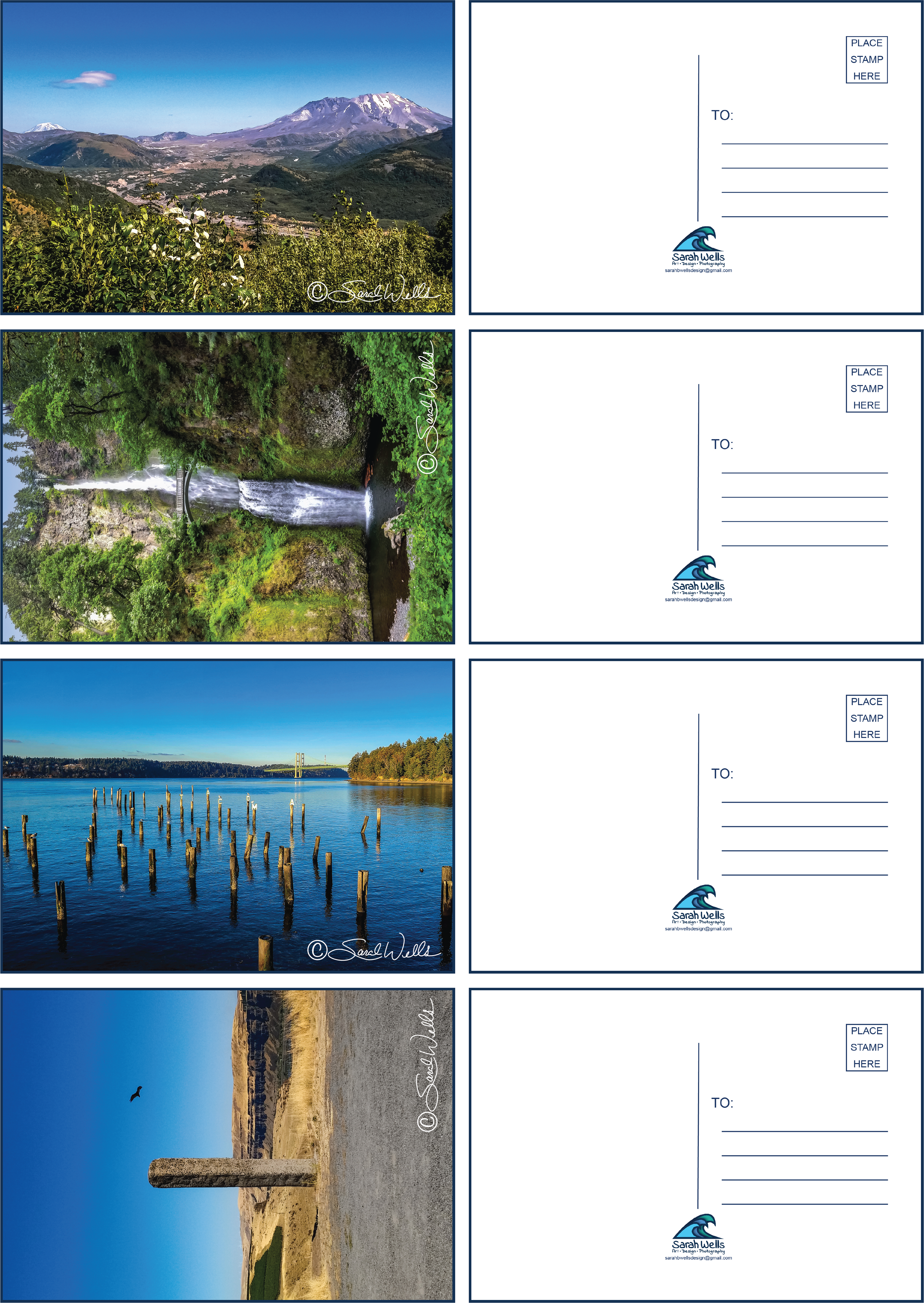 Leave Behind Postcard Images