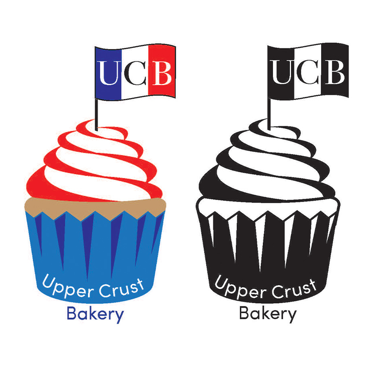 Upper Crust Bakery Logo and Stationery Package
