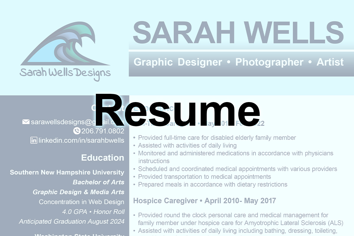 Resume Image and Link